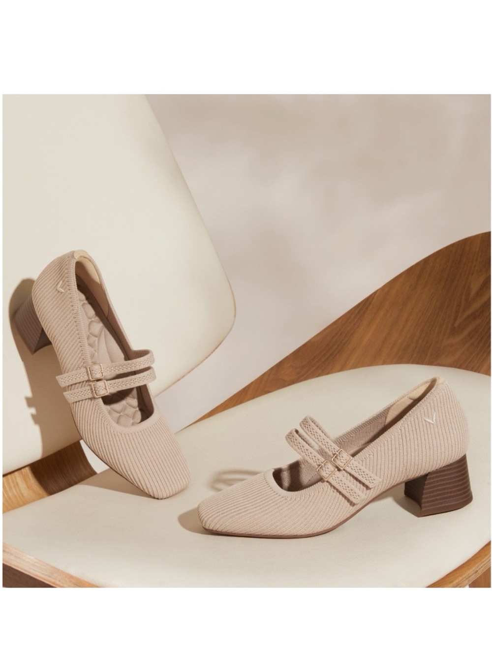 VIVAIA Square-Toe Mary-Jane Heels (Melody Pro Mary-Jane) - Picture 6 of 16